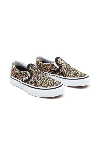 VANS Kinder Classic Slip-on Schuhe (4-8 Jahre) (leopard/black) Kinder Schwarz, Größe 34