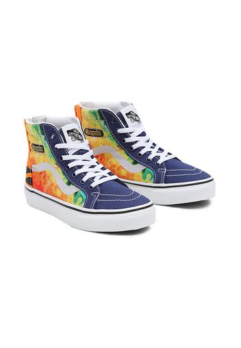 VANS Kinder  X Crayola Sk8-hi Zip Schuhe (4-8 Jahre) ((crayola) Mashup Melt) Kinder Multicolour, Größe 31.5