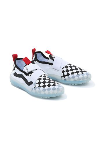 VANS Kinder Checkerboard Strker Ultimatewaffle Velcro Schuhe (4-8 Jahre) ((checkerboard) Black/true White) Kinder Schwarz, Größe 31.5