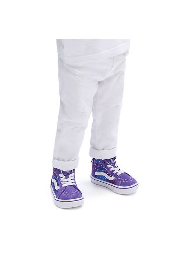 VANS Toddler tellation Comfycush Sk8-hi Zip Shoes (1-4 Years) ((vanstellation) Multi/true White) Toddler Violett, Größe 18