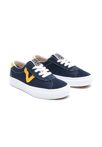 VANS Kinder  Sport Schuhe (4-8 Jahre) ((classic Sport) Dress Blue/ Saffron) Kinder Navy, Größe 31.5