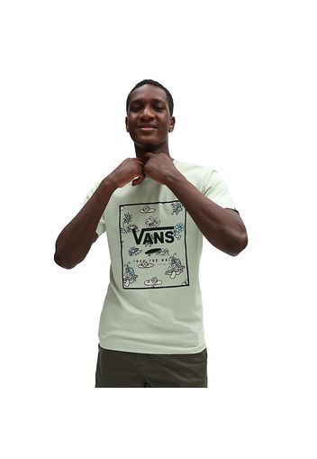 VANS Classic Print Box T-shirt (celadon Green) Herren Grün, Größe L