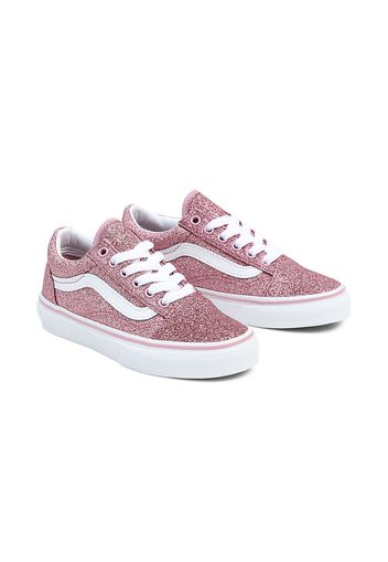 VANS Kinder Old Skool Schuhe (4-8 Jahre) (glitter Lilas) Kinder Rosa, Größe 31.5