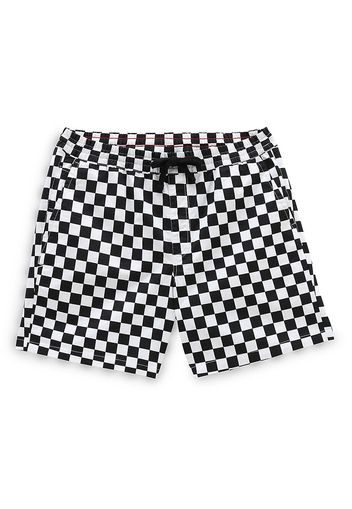 VANS Range Relaxed Elastic Shorts (checkerboard) Herren Weiß, Größe L