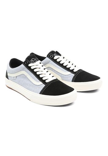 VANS Federal Bmx Old Skool Schuhe ((federal) Black/blue Pinstripe) Damen Schwarz, Größe 35