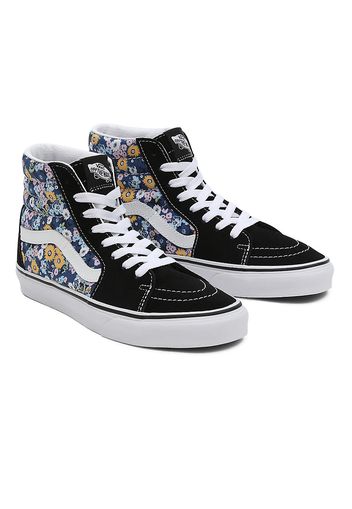 VANS Floral Sk8-hi Schuhe ((floral) Black/multi) Damen Schwarz, Größe 34.5