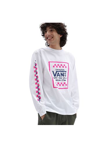 VANS Sketchy Past Langärmelige T-shirt (weiß) Herren Weiß, Größe L