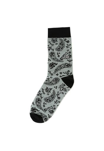 VANS Classic Print 3/4 Crew Socken 42,5-47 (1 Paar) (bandana Paisley) Herren Grün, One Size