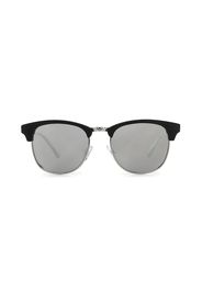 VANS Dunville Sonnenbrille (matte Black-silver Mirror) Herren Schwarz, One Size