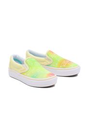 VANS Kids tellation Comfycush Slip-on Shoes (4-8 Years) ((vanstellation) Multi/true White) Kinder Violett, Größe 31.5