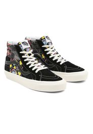 VANS Anaheim Factory Sk8-hi 38 Dx Schuhe ((anaheim Factory) Positivity Patchwork/black) Damen Schwarz, Größe 34.5