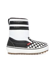 VANS Kinder Slip-on Mte Schneestiefel (8-14+ Jahre) (checkerboard) Kinder Weiß, Größe 31.5