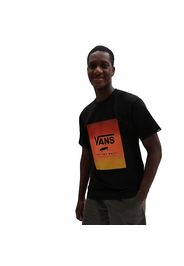 VANS Classic Print Box T-shirt (black-melon Gradient) Herren Schwarz, Größe L