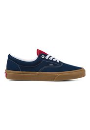 VANS Gum Era Schuhe ((gum) Dress Blues/chili Pepper) Damen Blau, Größe 34.5