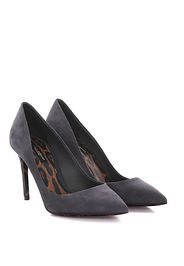 Pumps Kate R Veloursleder grau