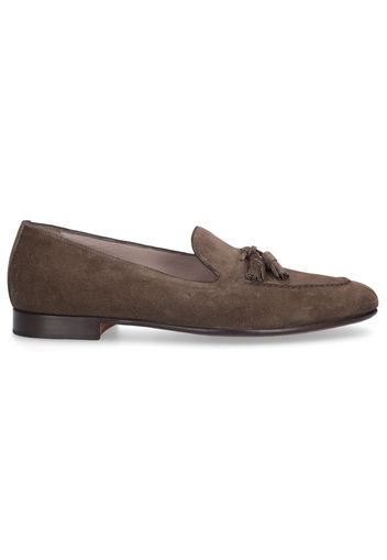 Loafer 355-01B Veloursleder braun