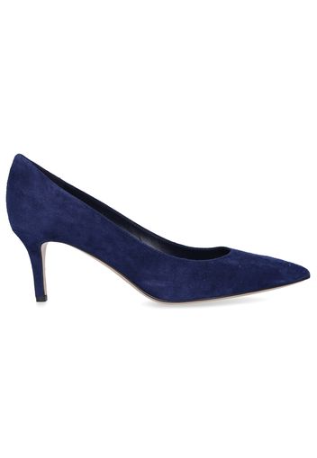 Pumps MILLY Veloursleder blau