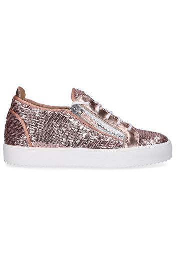 Sneaker low MAY LOND  Pailletten altrosa