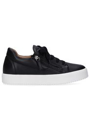 Sneaker low MAY.LOND Kalbsleder Logo schwarz