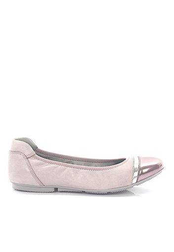 Ballerinas WRAP 144 Veloursleder rosa Lackleder rosa