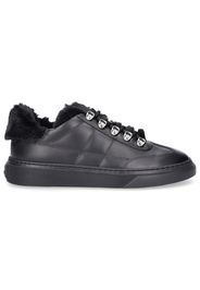 Sneaker low Metallisch schwarz