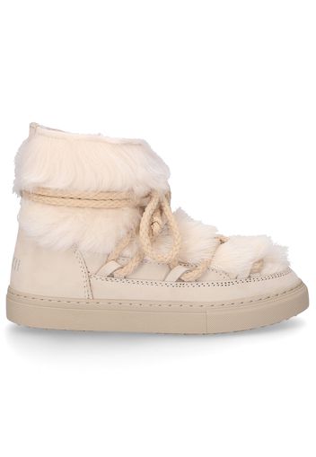 Snowboots 70202-056 Kalbsleder Fell Fellschaft beige