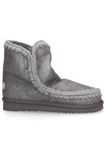 Snowboots ESKIMO 18 Veloursleder Ziernaht grau