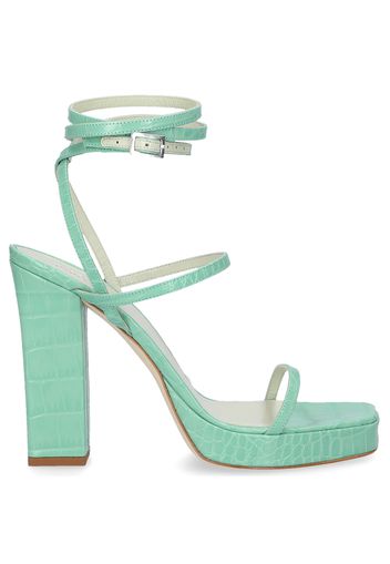 Sandalen BIANCA PLATFORM Veloursleder