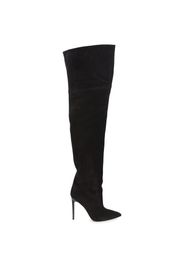 Overknees PX1028 Veloursleder