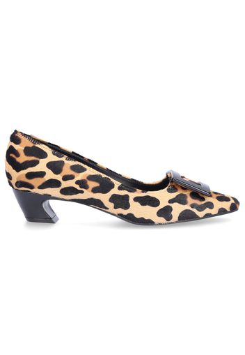 Pumps WALMY Pony Leo Print leopard