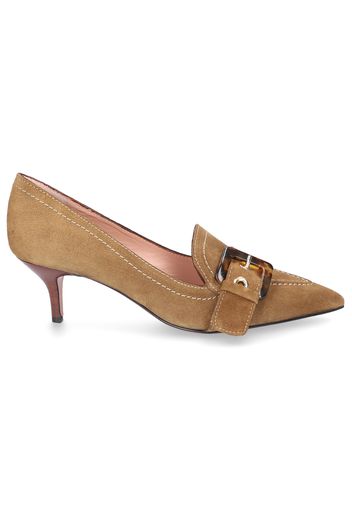 Pumps EDILLA Veloursleder braun