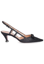 Slingpumps ALBERTA Glitter schwarz