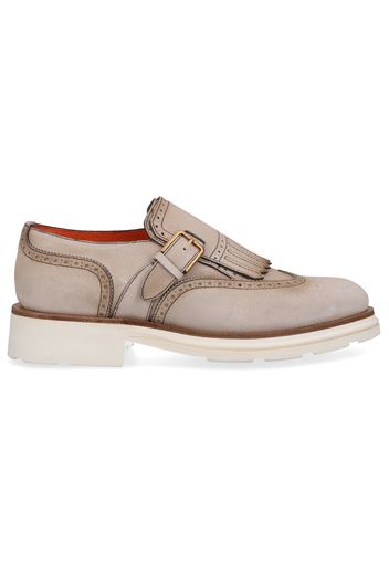 Monk Schuhe 17747 Veloursleder