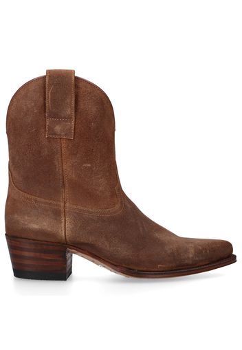 Cowboystiefel 18465  Veloursleder