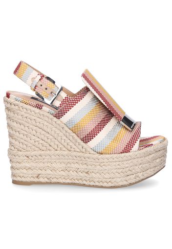 Espadrilles SR1 ESPADRILLES  Baumwolle Seide Logo bunt