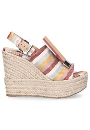 Espadrilles SR1 ESPADRILLES  Baumwolle Seide Logo bunt