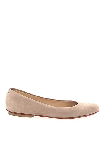 Ballerinas Klassisch 7362 Veloursleder beige