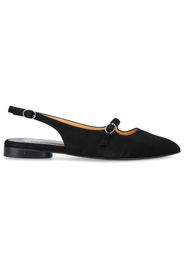 Sling-Ballerinas 9733 Veloursleder