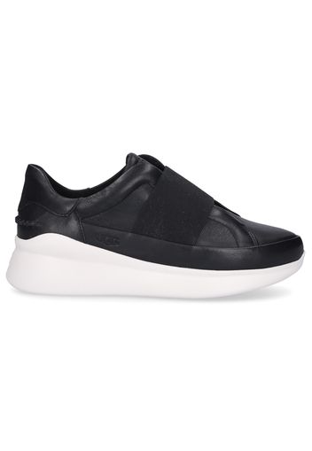 Sneaker low LIBU Kalbsleder Logo schwarz