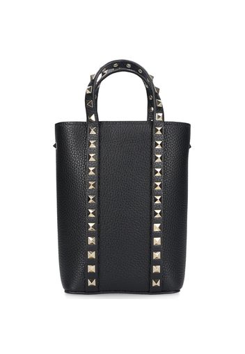 Shopper ROCKSTUD MINI Kalbsleder