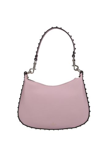 Schultertasche ROCKSTUD HOBO Kalbsleder