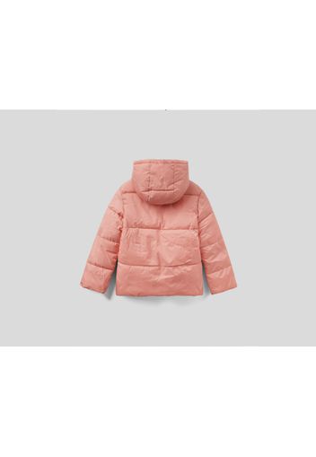 Benetton, Jacke &quot;rain Defender&quot; Mit Kapuze, taglia , Pastellrosa, Kinder