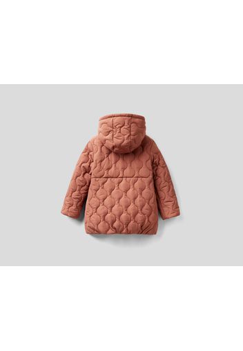 Benetton, Wattierter Parka Mit Kapuze, taglia , , Kinder