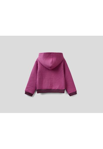 Benetton, Sweatshirt Mit Leichter Wattierung, taglia , Mauve, Kinder