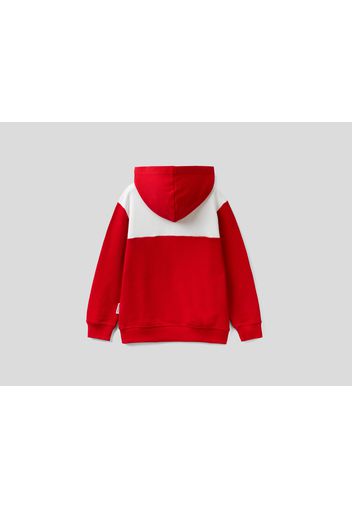 Benetton, Sweatshirt In Gelb Mit Kapuze Benettonxpantone™, taglia , Gelb, Kinder