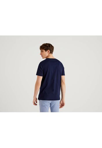 Benetton, T-shirt In Dunkelblau, taglia EL, Dunkelblau, Herren