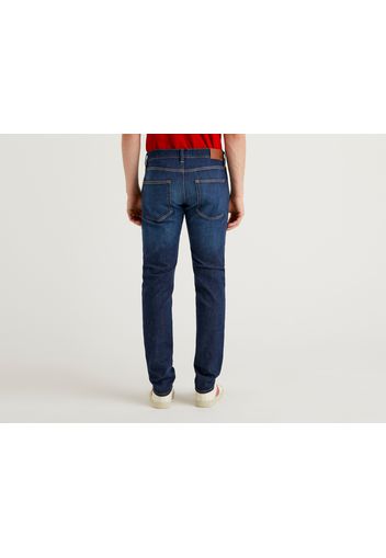 Benetton, Super Stretch Skinny Fit Jeans, taglia 29, Dunkelblau, Herren