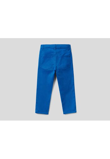 Benetton, Stretchige Five-pocket-hose, taglia , Grün, Kinder