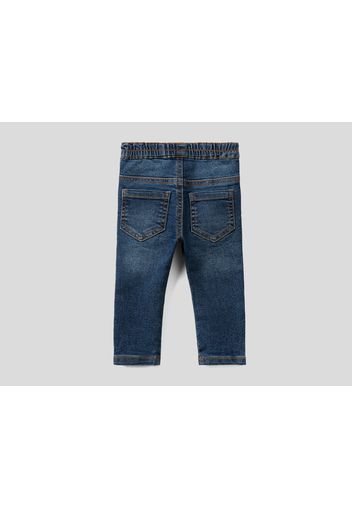 Benetton, Hose Aus Denim &quot;eco-recycle&quot;, taglia , Blau, Kinder