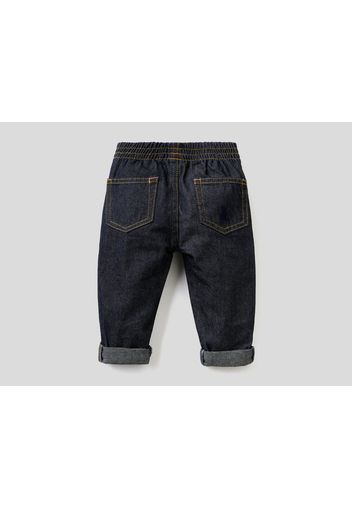 Benetton, Jeans Aus Denim In 100% Baumwolle, taglia 56, Blau, Kinder